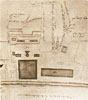 План дворовому месту ... В.Д. Левашова. Чертеж 1790-х