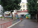 Чистопрудный б-р 14. Детская площадка. Август 2008