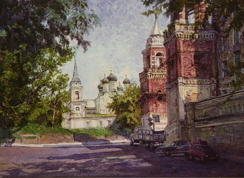 Ивановский монастырь и церковь св. Владимира